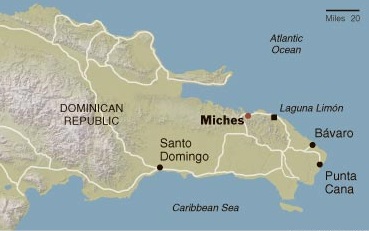 mapa de miches república dominicana